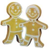 24" Double Sided Gingerbread Blow Mold Outdoor Christmas Decor 75560 -The Christmas Shop apic66jfl 48724.1646091937