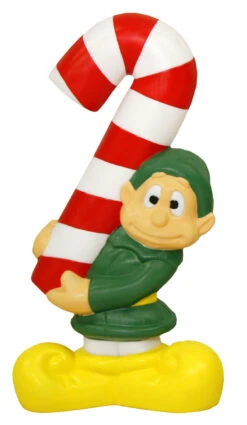 60" Santa And Elf 10 Piece Lighted Christmas Blow Mold Set -The Christmas Shop apicbejtm 33228.1646091901