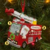 Christmas Parade Fire Truck Personalized Christmas Ornament OR1583 -The Christmas Shop apicqwhxq 46514.1666293036