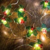 Primitives By Kathy 42" Battery Operated Lighted Holly Wire Christmas Lights 29322 -The Christmas Shop apiftzfqy 39230.1646091865