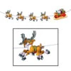 Beistle Santa & Sleigh Streamer 8' Christmas Garland 22224 -The Christmas Shop apigrc1ph 75380.1646091898