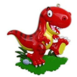 Red T-Rex Dinosaur Personalized Christmas Ornament OR816-A 7 Red T-Rex Dinosaur Personalized Christmas Ornament OR816-A -The Christmas Shop apihpo6gk 36972.1646091958