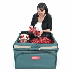 Tree Keeper Top Deep Pockets Ornament Keeper Storage Bag 10685 -The Christmas Shop apiiy4ecb 27193.1646091956