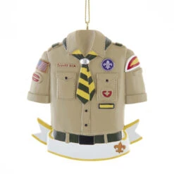 3.5" Boy Scout Shirt Personalized Christmas Ornament BS2202B -The Christmas Shop apinbpvyc 67631.1646091872