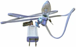 Blow Mold Replacement Light Cord With C7 Bulb CA36