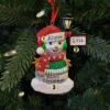 Snowman Standing By A Light Post Personalized Christmas Ornament -The Christmas Shop apiq6cp0i 30033.1646091885
