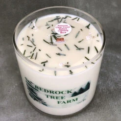 Bedrock Tree Farm 32 Oz Fir Needle Scented Christmas Candle V32NAT -The Christmas Shop apiqpe8mj 96791.1646091885