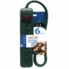 Brite Star 6 Outlet Green Wire Power Strip 43-450-00 2 Brite Star 6 Outlet Green Wire Power Strip 43-450-00 -The Christmas Shop apizbyj4e 53379.1646091868