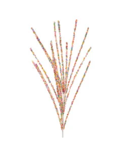 Kurt Adler 29" Multicolor Sprinkles Bead Christmas Tree Spray C9583