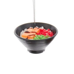Kurt Adler 2.75" Set Of 3 Asian Rice & Noodle Bowl Christmas Ornament D4237 -The Christmas Shop d4237a 40223.1677695014