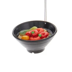 Kurt Adler 2.75" Set Of 3 Asian Rice & Noodle Bowl Christmas Ornament D4237 -The Christmas Shop d4237c 32172.1677695021