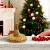 Kurt Adler 7" Gold Christmas Tree Topper Finial Holder D4412