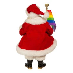 Kurt Adler 10" Fabriché Pride Santa Christmas Figure FA0179 -The Christmas Shop fa0179 02 55250.1677777295