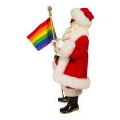 Kurt Adler 10" Fabriché Pride Santa Christmas Figure FA0179 -The Christmas Shop fa0179 03 56854.1677777300
