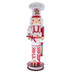 36" Large Hollywood Nutcrackers Gingerbread Chef Christmas Figure HA0548