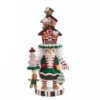 Kurt Adler 15" Hollywood Nutcrackers Lighted Gingerbread House Hat Nutcracker HA0571 -The Christmas Shop ha0571 34928.1678220002
