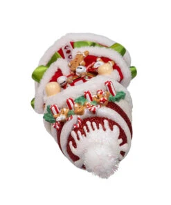 Kurt Adler 19.5" Hollywood Nutcrackers Mrs. Claus Gingerbread Nutcracker HA0785 -The Christmas Shop ha0785 04 80890.1746452004