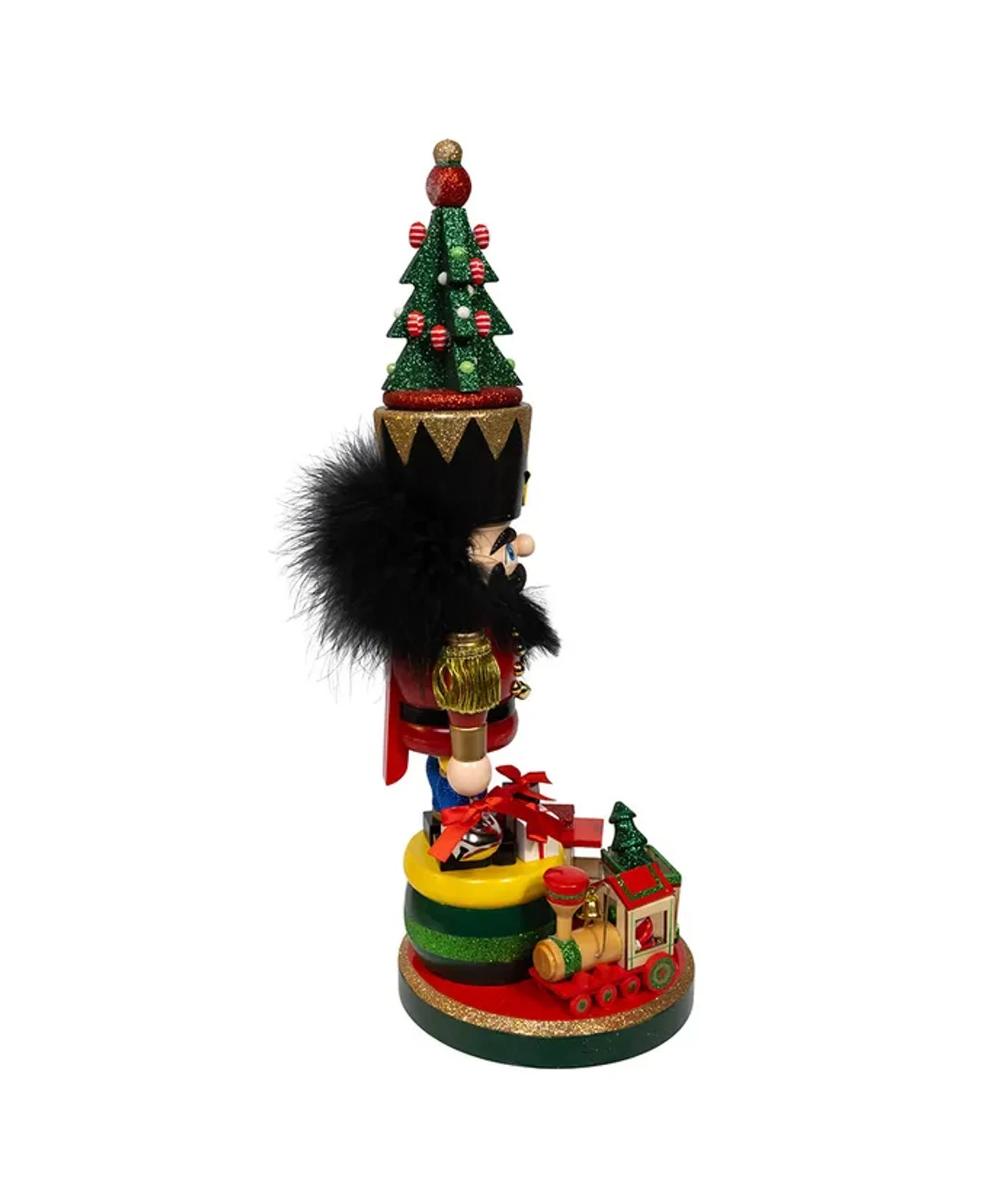 Kurt Adler 18.5" Hollywood Nutcrackers With Train Nutcracker HA0786 5 Kurt Adler 18.5" Hollywood Nutcrackers With Train Nutcracker HA0786 - Image 3