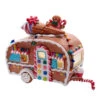 Kurt Adler 8.4" Battery Operated Light Up Gingerbread RV Food Truck Decoration JEL1102 -The Christmas Shop jel1102 30749.1722535426