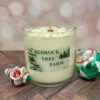 Bedrock Tree Farm 32 Oz Fir Needle Scented Christmas Candle V32NAT