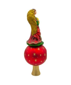 Kurt Adler 8.75" Noble Gems Finial Angel With Reflector Glass Christmas Tree Topper NBX0114 11 Kurt Adler 8.75" Noble Gems Finial Angel With Reflector Glass Christmas Tree Topper NBX0114 -The Christmas Shop nbx0114 01 27243.1746481068