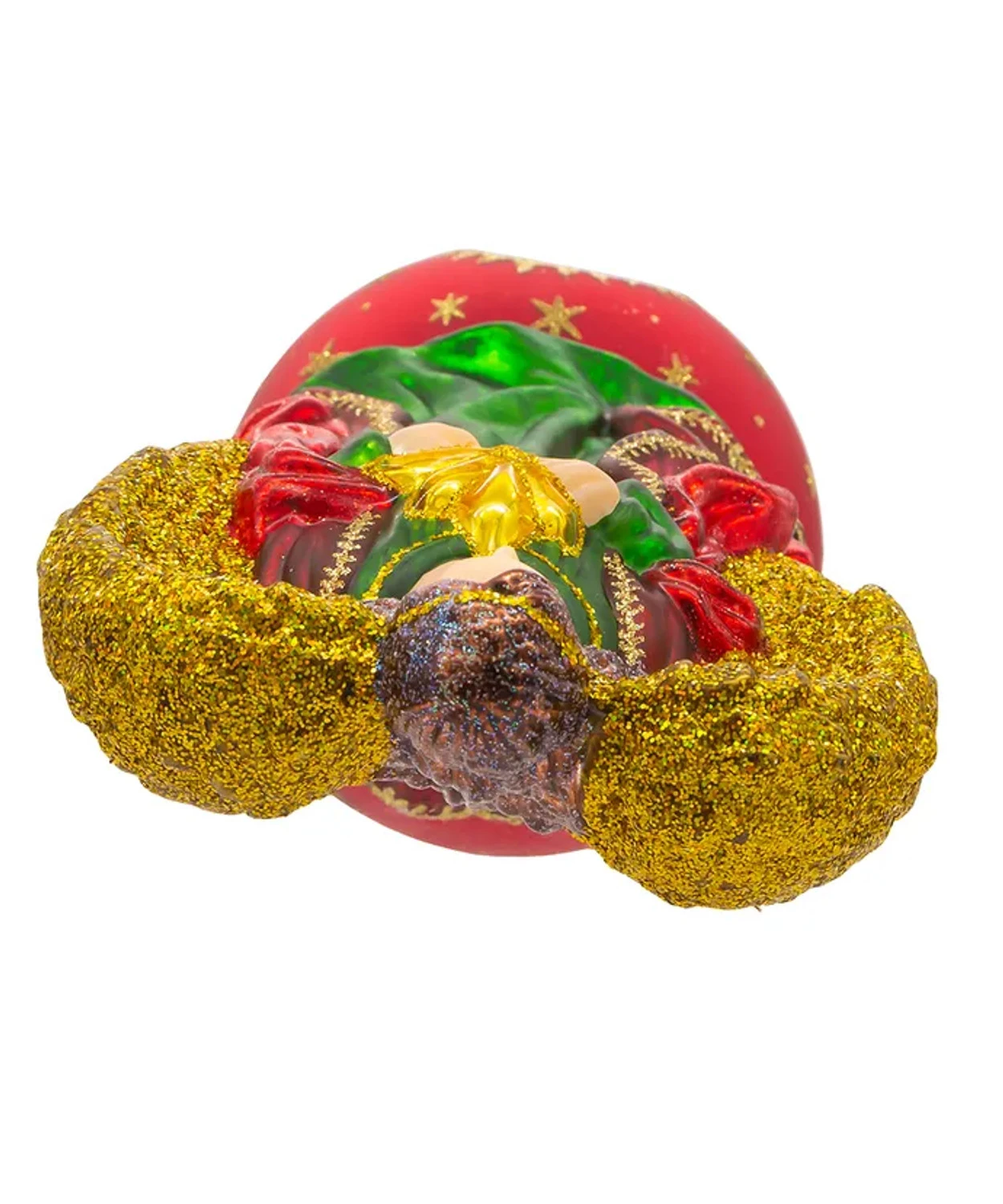 Kurt Adler 8.75" Noble Gems Finial Angel With Reflector Glass Christmas Tree Topper NBX0114 9 Kurt Adler 8.75" Noble Gems Finial Angel With Reflector Glass Christmas Tree Topper NBX0114 - Image 7