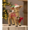 Bethany Lowe 10.75" Reindeer Carrying Basket Vintage Christmas Figure TJ3319 -The Christmas Shop tj3319 1 lg 09967.1723555613