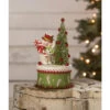 Bethany Lowe 9" Happy Snowman On Box Christmas Decoration TL2361 -The Christmas Shop tl2361 lg 77782.1723560945