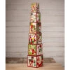 Bethany Lowe Set Of 6 Kitschmas Stacking Blocks Vintage Christmas Decoration TL3364