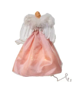 Kurt Adler 14" Pink & Ivory Angel Christmas Tree Topper UL2252 8 Kurt Adler 14" Pink & Ivory Angel Christmas Tree Topper UL2252 -The Christmas Shop ul2252 03 67716.1746545202