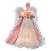 Kurt Adler 14" Pink & Ivory Angel Christmas Tree Topper UL2252 -The Christmas Shop ul2252 85971.1746545196
