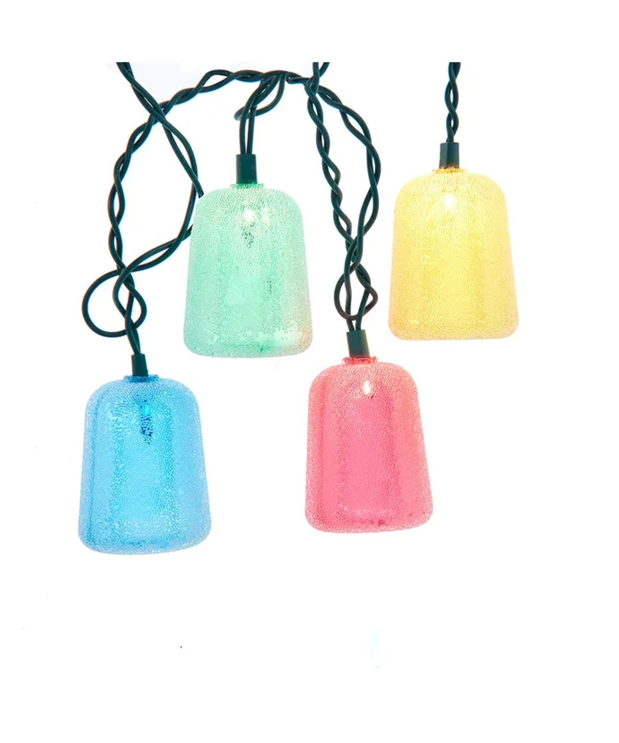 Kurt Adler 9' Multicolor Gumdrop Christmas Light Strand UL4390 4 Kurt Adler 9' Multicolor Gumdrop Christmas Light Strand UL4390 - Image 2